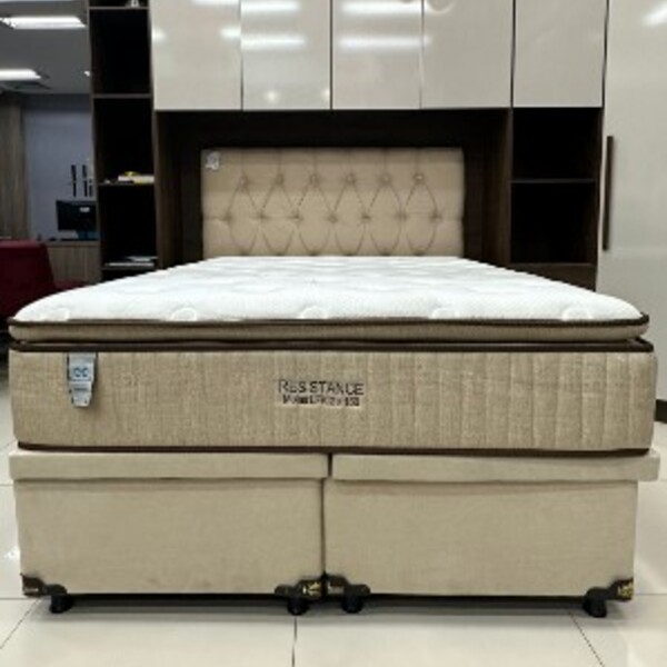 Colchão De Molas Lfk Pillow Top Sealy Resistance Queen 1 58x1