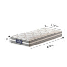 Colchão De Molas Prodormir Vegas Springs Comfort Solteiro Ame