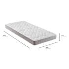 Colchão De Solteiro Com Espuma D23 88x188cm Inducol Cr451b