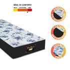 Colchão De Solteiro Espuma Paulista Gazin 88x188x20cm Branco/