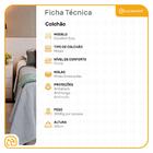 Colchão De Solteiro King - Lucas Home - Comfort Size - Molas