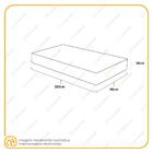 Colchão De Solteiro King - Lucas Home - Comfort Size - Molas