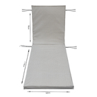 Colchão Esp Acqua Zig Kaqui 190x62cm