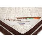 Colchão Exclusive  Casal 138x188x27 - Ortobom - Marrom / Cafe