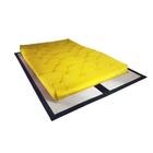 Colchão Futon Casal Dobrável Sofa Cama Amarelo