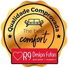 Colchão Futon Casal Dobrável Sofa Cama Preto