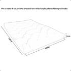 Colchão Futon Casal Dobrável Sofa Cama Verde Bandeira