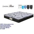 Colchão Gazin Mola Flora (molas Ensacada) Preto 138x188x22