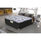 Colchão Gazin Mola Flora (molas Ensacada) Preto 138x188x22