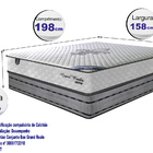 Colchão Gazin Mola Gran Reale (Molas Ensacada)  158x198x48