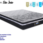 Colchão Gazin Mola São João (Molas Ensacada) Preto 138x188x26