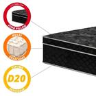 Colchão Gazin Perola Negra Casal  138x188