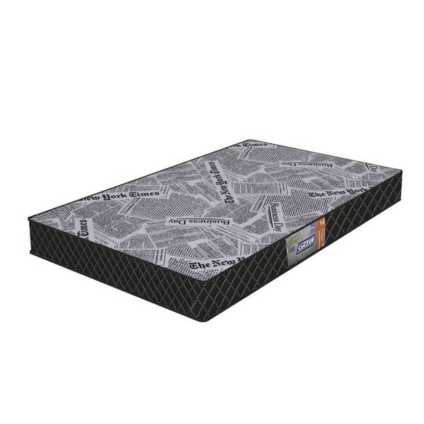 Colchão Gazin Solteiro Espuma D20 Supreme 88 X 188 X 12 Preto