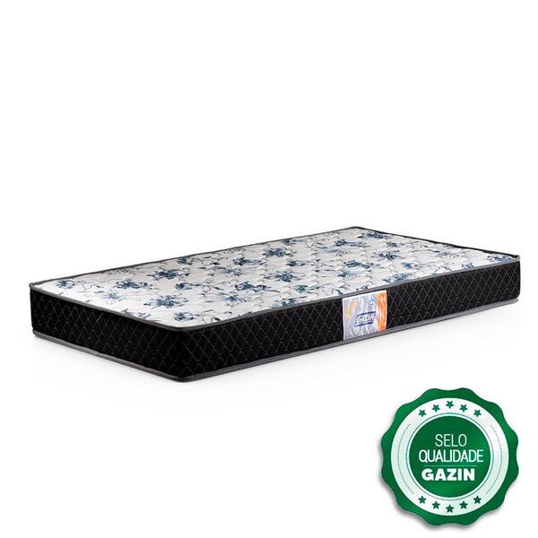 Colchão Gazin Solteiro Espuma D33 Supreme 15x88x188cm Preto /