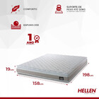 Colchao Hellen Premium One Face D33 158x198x0,19