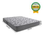 Colchão Herval Queen Black 158x198x25 Cm  Bordado  Ecospuma D