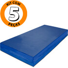 Colchão Hospitalar Impermeável Kit C/5 Espuma D33 78x188 Fa C