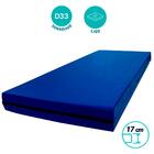 Colchão Hospitalar Solteiro Impermeável Espuma D33 Azul 188x8