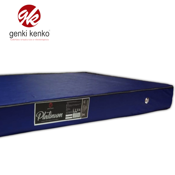 Colchão Impermeável Solteiro D28 Imperial 15x78x188cm Azul Ou