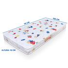 Colchão Infantil 68 X 148 D18 Juvenil Faixa Bordada Celiflex