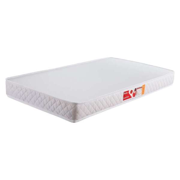 Colchão Infantil Baby Liso D18 (10x60x130) Branco