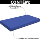 Colchão Infantil D18 Antialérgico Impermeável Hospitalar 130x