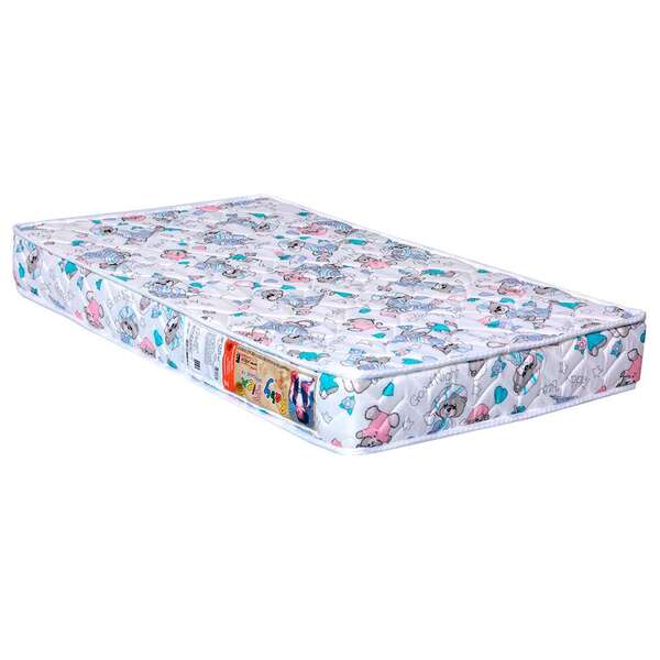 Colchão Infantil De Espuma D18 Baby Flex (70x130x12) Branco