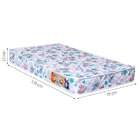 Colchão Infantil De Espuma D18 Baby Flex (70x130x12) Branco