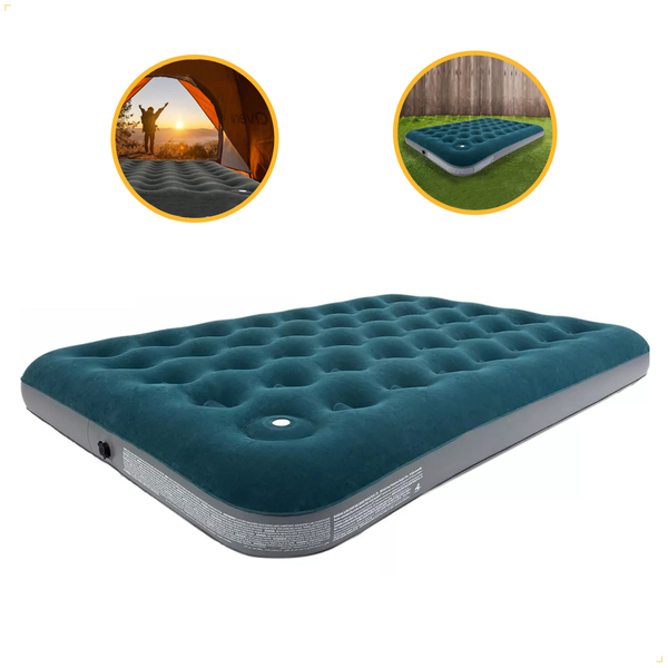 Colchão Inflável Casal C/ Bomba De Ar Embutida Camping