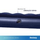 Colchão Inflável Casal Com Inflador Fole Acoplado Bestway