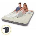 Colchão Inflável Casal Dura Beam Fiber Tech Queen Com Bomba E