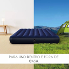Colchão Inflavel Casal Intex Dura Beam Classic Downy Full Res