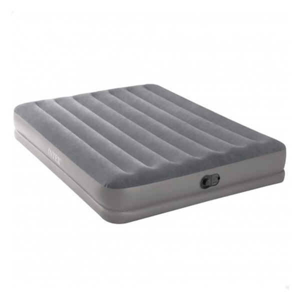 Colchão Inflável Casal Queen Fiber Tech Prestige Com Bomba Us
