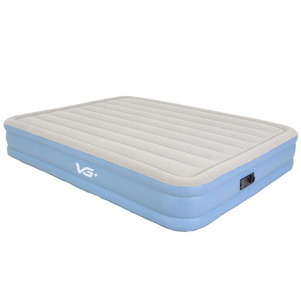 Colchão Inflável Casal Queen Layer Tech Resistente Com Bomba