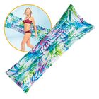 Colchão Inflável Piscina Praia Esteira Fashion - Intex Folhas