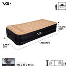 Colchão Inflável Solteiro Dura Tech Premium Resistente Com Bo