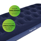 Colchão Inflável Solteiro Multiuso Até 100kgs O2flow