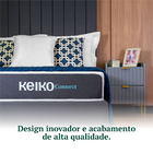 Colchão King 18cm 100% Espuma Massageador App D33 Keiko