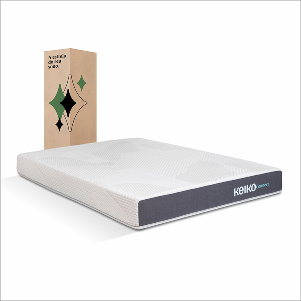 Colchão King 18cm 100% Espuma Massageador App D33 Keiko