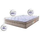 Colchão King  193x203x28 One Face Espuma D33 Dourado
