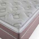 Colchão King Coimbra Mola Maxspring (25x193x203) Branco E Bege