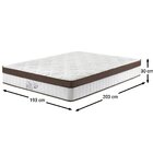 Colchão King Com Massageador New King Magnético Anjos