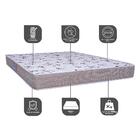 Colchão King D33 Firm 193x203x17cm Cama Inbox News