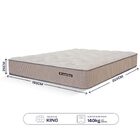 Colchão King D45 a Vácuo Brisa Molas Ensacadas 193x203 BF Col