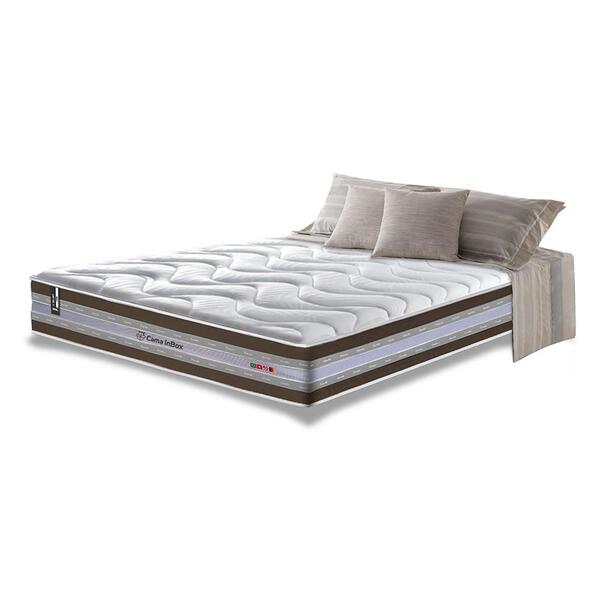 Colchão King De Molas Ensacadas D33 Cama Inbox Select Firme 1