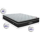 Colchão King Elegant Superpocket Com Molas Ensacadas Ortobom