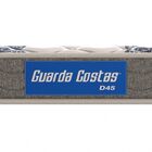 Colchão King Espuma D45 Guarda Costas Probel 20cm Branco/cinz