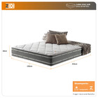 Colchão King Missouri  Espuma D33 Dupla Face 193x203x30cm