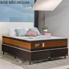 Colchão King Mola Good Like Molas Ensacada Gazin Bege E Marro