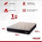 Colchão King Mola Laguna Plus Hellen